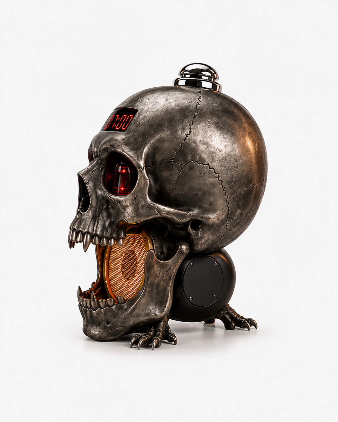 RiffRide™ Skull alarm clock