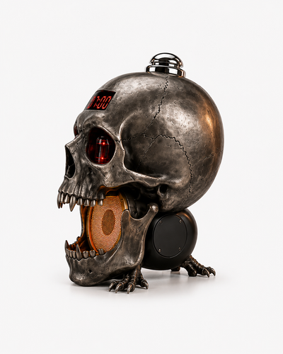 RiffRide™ Skull alarm clock